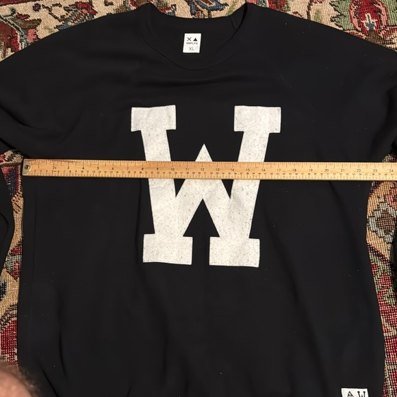 X Smplfd W black sweatshirt - Picture 5 of 9